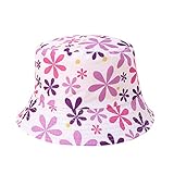 NSOT Junge Traktor Kinder-Sonnenschutz-Hut-Sommer-Frühlings-Sonnenhut-Nette Karikatur-Strand-Eimer-Kappe im Freien Mädchen Mütze Mit Band (D, One Size)