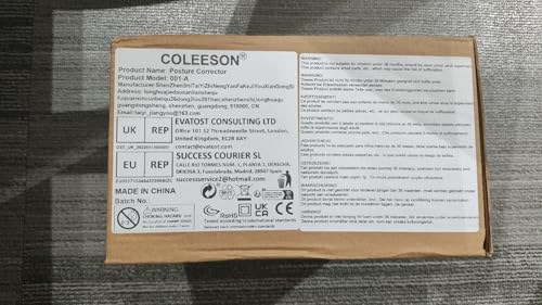 COLEESON Posture Corrector for Men and Women, Comfortable Upper Back Brace, Adjustable Back Straightener Support for Shoulder, Neck and Back - Image 8