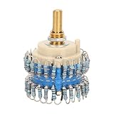 potenciometro de volumen para stratocaster Fácil de usar: el potenciómetro de volumen de dos canales tiene alta precisión, buena sensación de engranaje giratorio, posicionamiento brillante, uso cómodo y larga vida útil.