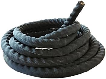 Fitrope – Beginners Exercise Battle Rope – 28mm Sleeved Training Rope – 30m