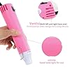 VortecSys Heat Gun for Crafting, 110V 300W Handed Hot Air Gun, 3.28FT Ultra-Long Cable Portable Heat Gun with Stand and Power Cord for Shrinking Wrapping PVC, DIY Embossing and Drying Paint (Pink) #2