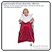 Granny Jo Products Lightweight Wheelchair Blanket, Warm Fleece, with Pockets (Merlot)