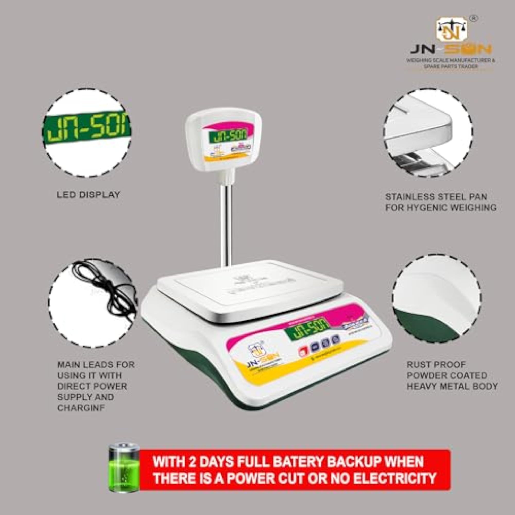 Commercial Weighing Scale for Shop Use