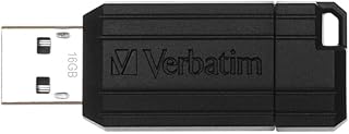 Verbatim - Store 'n' Go Pin Stripe USB-enhet - USB-minne - 16 GB - Hi-Speed USB - svart