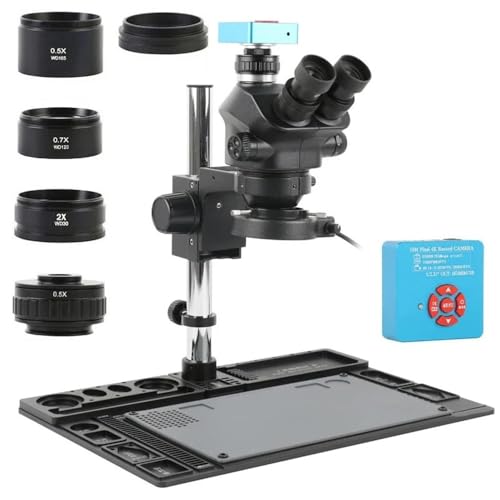 �������ώ@ 3.5X-50X 100X �����t�H�[�J�X�A���Y�[�� �X�e���I�O�ጰ���� 55MP 4K 1080P HDMI USB �r�f�I�J���� CTV �����Y