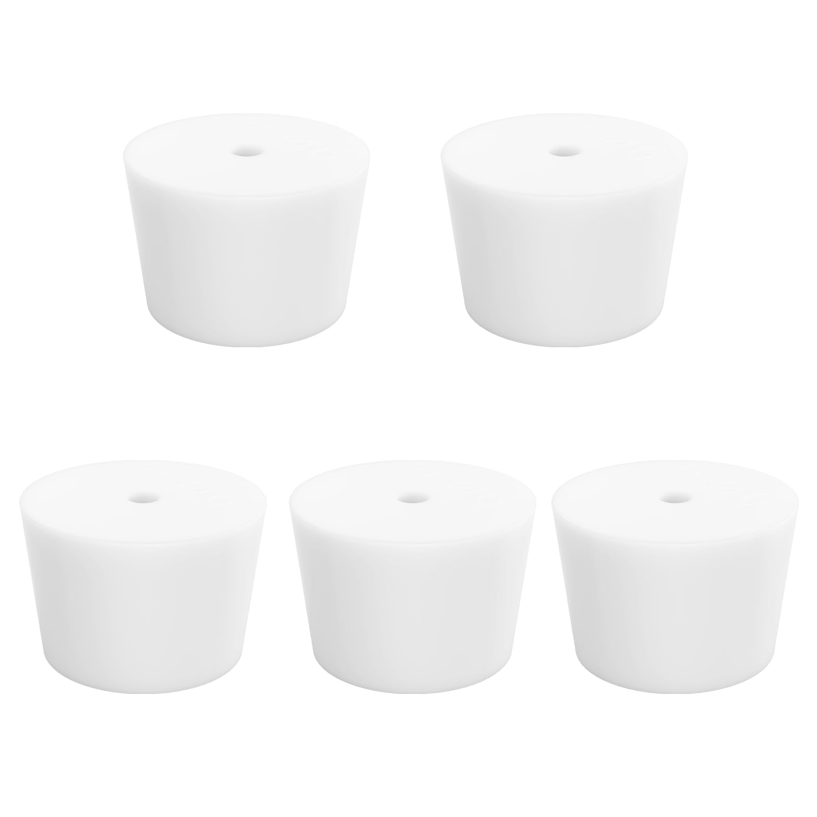 stonylab Silicone Stoppers, 5-Pack Standard 8# Natural Silicone Stoppers with 8 mm Aperture Single-Hole — Amazon image 22