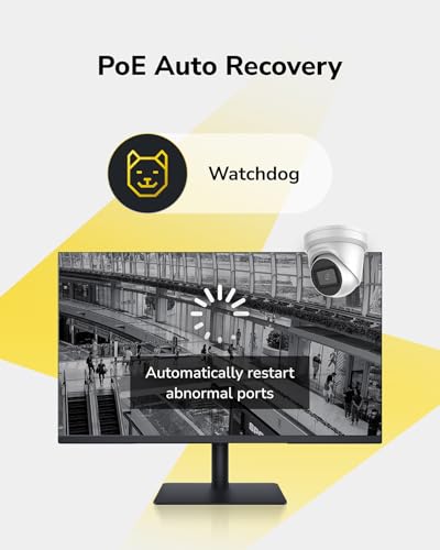 Whole Home managed PoE network switch Kit