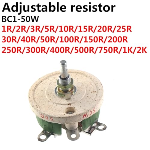 Résistance coulissante 50W BC1 rotative variable 5R - 2