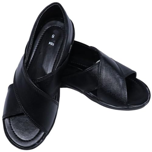 Image of Mens Fashion Sandals Casual Fisherman Sporty Summer Closed Comfortable Toe Sandals with Premium PU Padding And Synthetic Leather Sandal