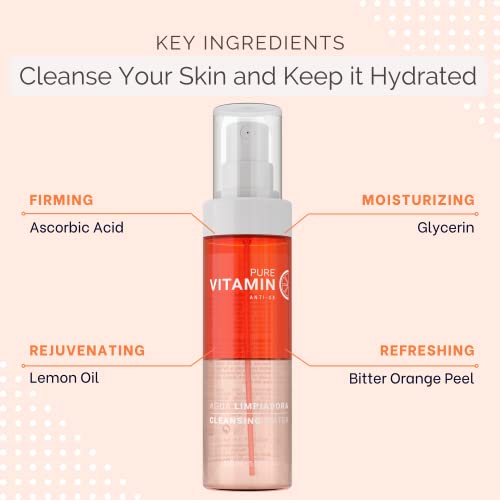 Noche Y Dia Cleansing And Hydrating Vitamin C Bundle - Vitamin C Serum & Vitamin C Cleanser #TOP5