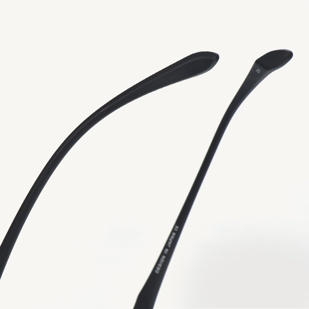 SFIVE Selbsttönende Gleitsicht Sonnenlesebrille Unisex，HD Halber Rahmen Presbyopie Brille Schwarz，Progressive Multifokus Lesebrille Tragbare 1.5 (Color : Black, Size : +2.0)