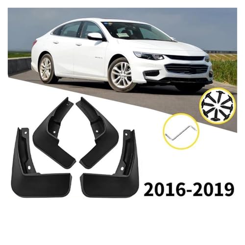 Guardabarros Chevrolet Malibu evitan daños por piedras y salpicaduras 4
