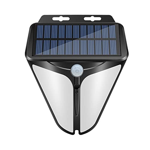 Aplique de pared solar exterior de ABS con sensor de movimiento para iluminación de jardín 2
