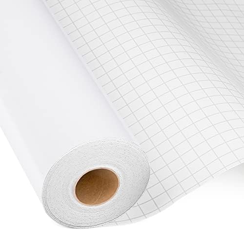 iImagine Vinyl 12'' x 42Ft Glossy White Permanent Vinyl Roll - Permanent Adhesive Vinyl Roll for Silhouette, Cameo Cutters, Signs, Craft Die Cutters, Home Decor, Birthday Gifts