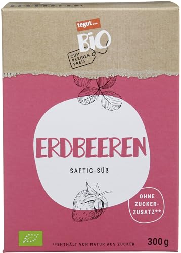 tegut… Bio zum kleinen Preis Erdbeeren, 300 g (Tiefgefroren)