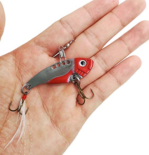 Milepet Leurre de pêche coloré et lumineux en métal 12 g Cover