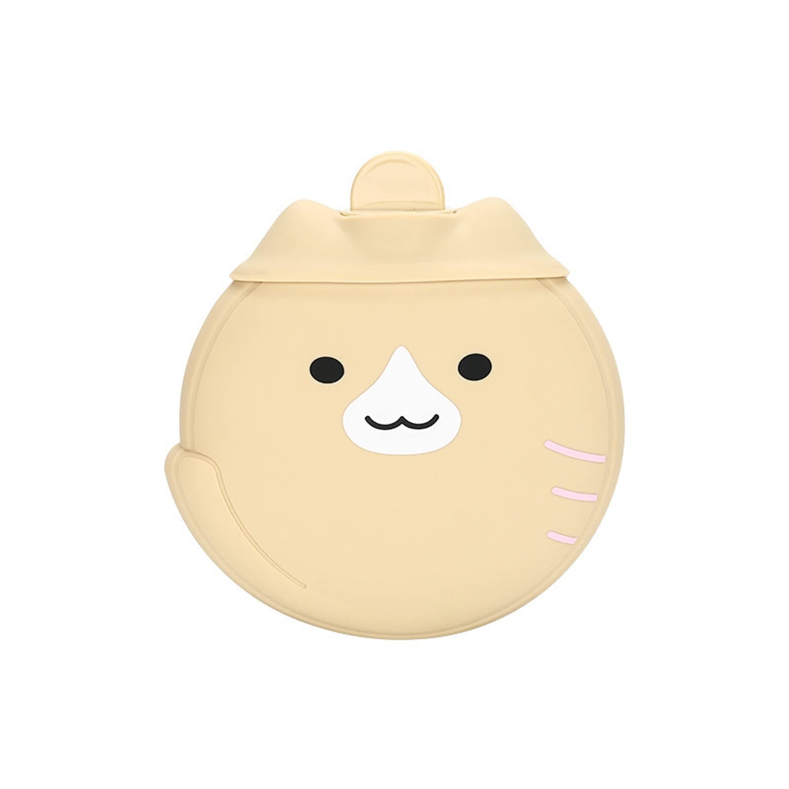 JINGYAN Termofory Girls Ciepła torba wodna Przenośna Mini Gorąca Hot Water Bottle Washer (jasnobrązowy)