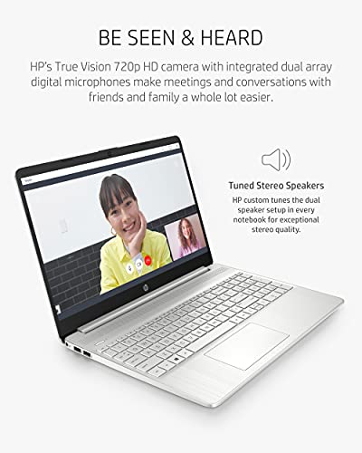 Hp 15 Laptop, Amd Ryzen 3 Processor, 8 Gb Ram, 256 Gb Ssd, 15.6” Full Hd Windows 10 Home In S Mode, Lightweight Computer With Webcam And Dual Mics, Work, Study, & Gaming (15-Ef1050Nr, 2021) #TOP5