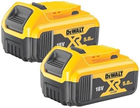 DEWALT Battery Starter Kit DCB184P2-XJ 18 Volt / 2 Pieces 5Ah Batteries