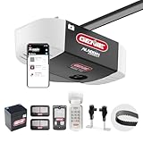 Genie 7155-TKV StealthDrive Connect Smart Garage Door Opener works with Alexa, 7155-TKV Ultra- Quiet Belt Drive