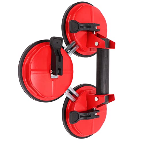 Vacuum Suction Cup Mug Utensil for Tile Glass Three Claw Suction Cup Movable Suction Pulling Tool Spreader Clamps