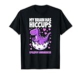 Dinosaur Epilepsy Warrior Fighter Survivor Tees