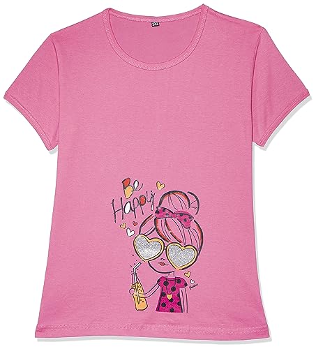 T-Shirt Fille T2F anti-irritation en jersey souple pour peaux sensibles