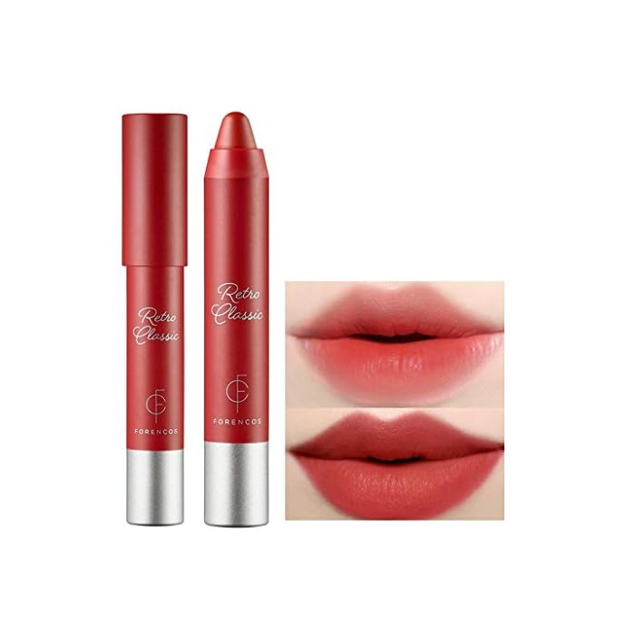 Buy [FORENCOS] Retro Classic Lip Crayon 2.5g (Retro Chilli) Creamy
