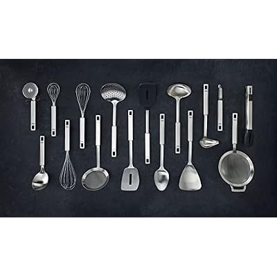 Fissler Original-Profi Collection/Stainless Steel Wok Turner, large wok turner, pan turner premium kitchen utensil for portioning and serving
