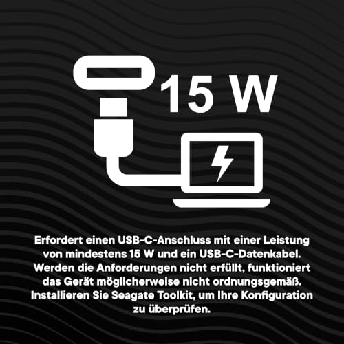 Seagate 8TB One Touch Desktop-Festplatte | USB-C (STNB8000400)