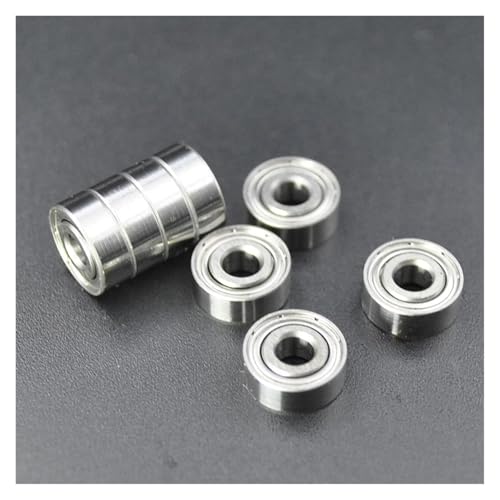Roulement MR83 ZZ : finies les vibrations mécaniques grâce à ce pack de 10 micro-roulements - 5