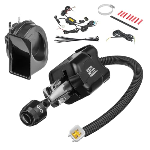 KEMIMOTO Universal UTV Turn Signal Column Switch with 110D Horn DC10-48V 10A Pre-Wired Plug and Play UTV ATV Blinker Column Switch Compatible with Polaris Can-Am Golf Cart Teryx CFMOTO