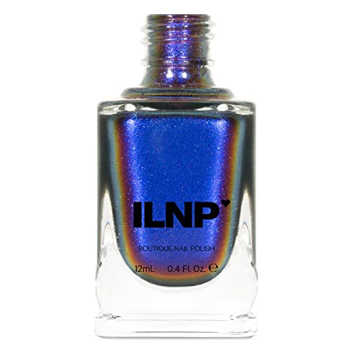 Image of ILNP Cygnus Loop - Blue, Purple, Orange, Yellow, Red, Green Ultra Chrome Color Shifting Nail Polish