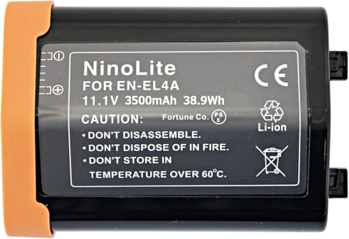 Amazon | NinoLite EN-EL4a / EN-EL4 互換 バッテリー ニコン