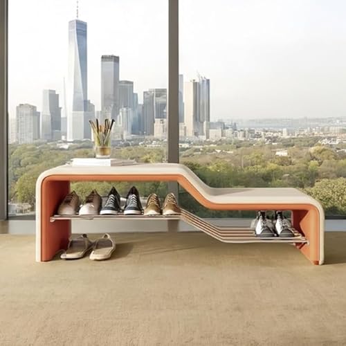 Banc à chaussures rembourré pour optimiser une entrée étroite - 4
