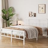 Yicensen Base de Cama Queen Size con Cabecero y Piecero
