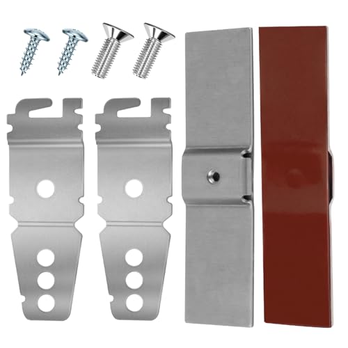 BZTT 2 Pack Granite Dishwasher Mounting Bracket Kit Replacement with Screws