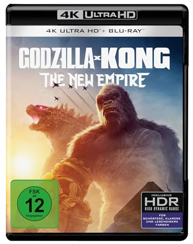 Godzilla X Kong: The New Empire (4K Ultra Hd) + (Blu-Ray)