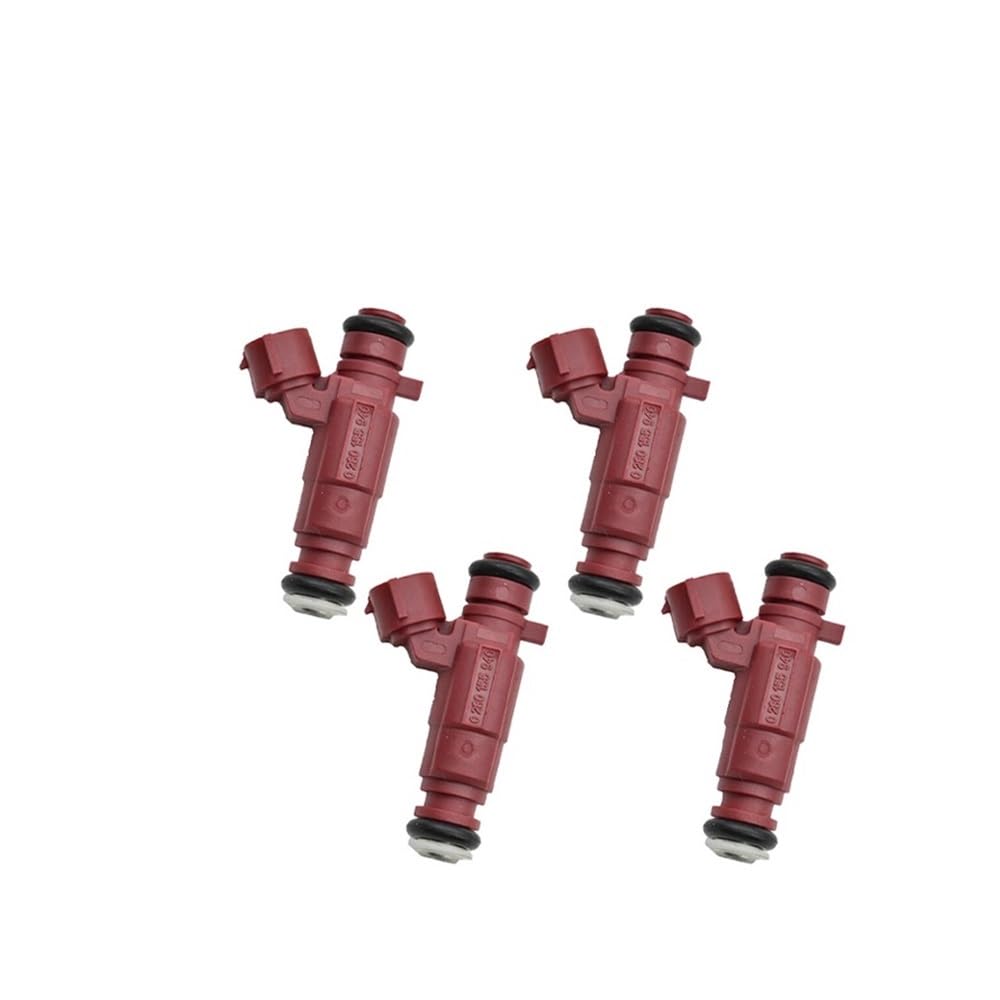 Car Petrol Injector 4PCS Fuel Injector 16600-9F600 for Almera II for Hatchback for N16 for Tino for V10 for Primera for P11 for P12