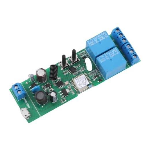 Modulo switch WiFi intelligente eWeLink a 2 canali con timer e telecomando, compatibile con Alexa per l'automazione domestica intelligente