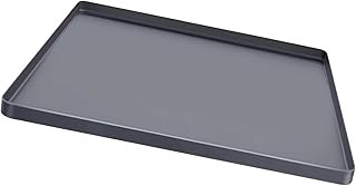 ATORSE Mini Refrigerator Floor Mat for Dishwasher Mini Refrigerators Coffee Machine Gray