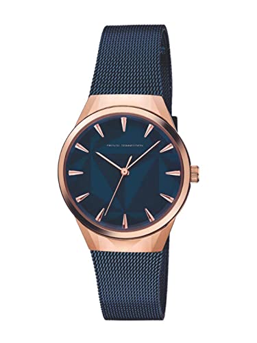 French Connection Analog Blue Dial Womens Watch-FCN00021E (B0B2K1FN7V) Amazon Price History, Amazon Price Tracker