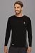U.S. Polo Assn. Men's Micro Mesh Long Sleeve Raglan Crew Neck