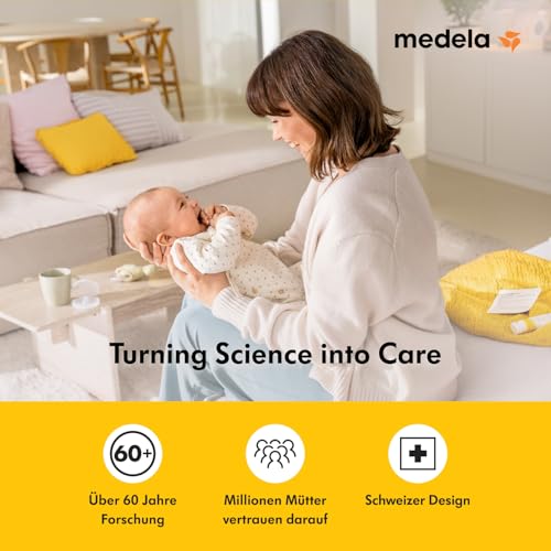 Medela Ultra-atmungsaktive Stilleinlagen – Hochgradig saugfähig – Diskretes Design für hohen Tragekomfort – 120er Pack