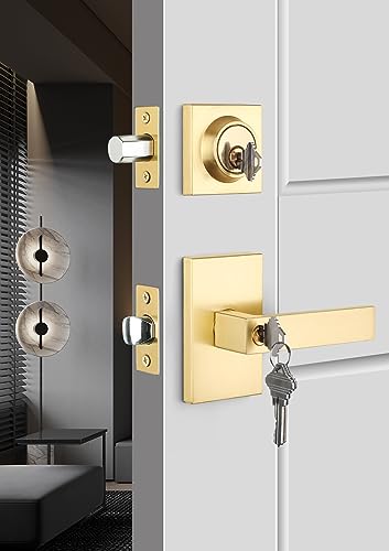goldenwarm Gold Exterior Door Lock Set Review: A Contemporary Upgrade for Your Home?