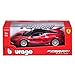 Bburago 1:24 Scale Racing Ferrari FXX-K Die Cast Vehicle (Colors May Vary)