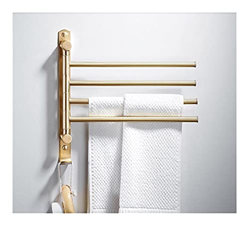 Porte-serviettes pour salle de bain compacte et moderne avec 3 barres mobiles