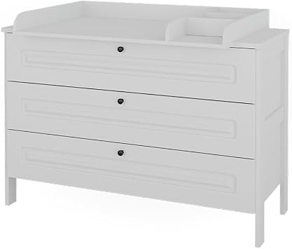 VitaliSpa Changing unit Ajaton, White, 133 x 98.4 cm