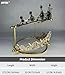 JINYEAH Crown Display 2-Tier Tiara Display Stand Golden Bridal Crown Storage Organizer Jewelry Holder for Women Girls Wedding Home Shop Store