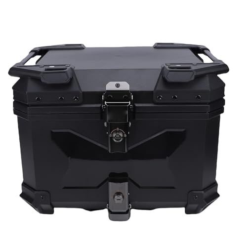 Top Case Moto 45L ABS Étanche avec Dosseret Confort de Voyage
